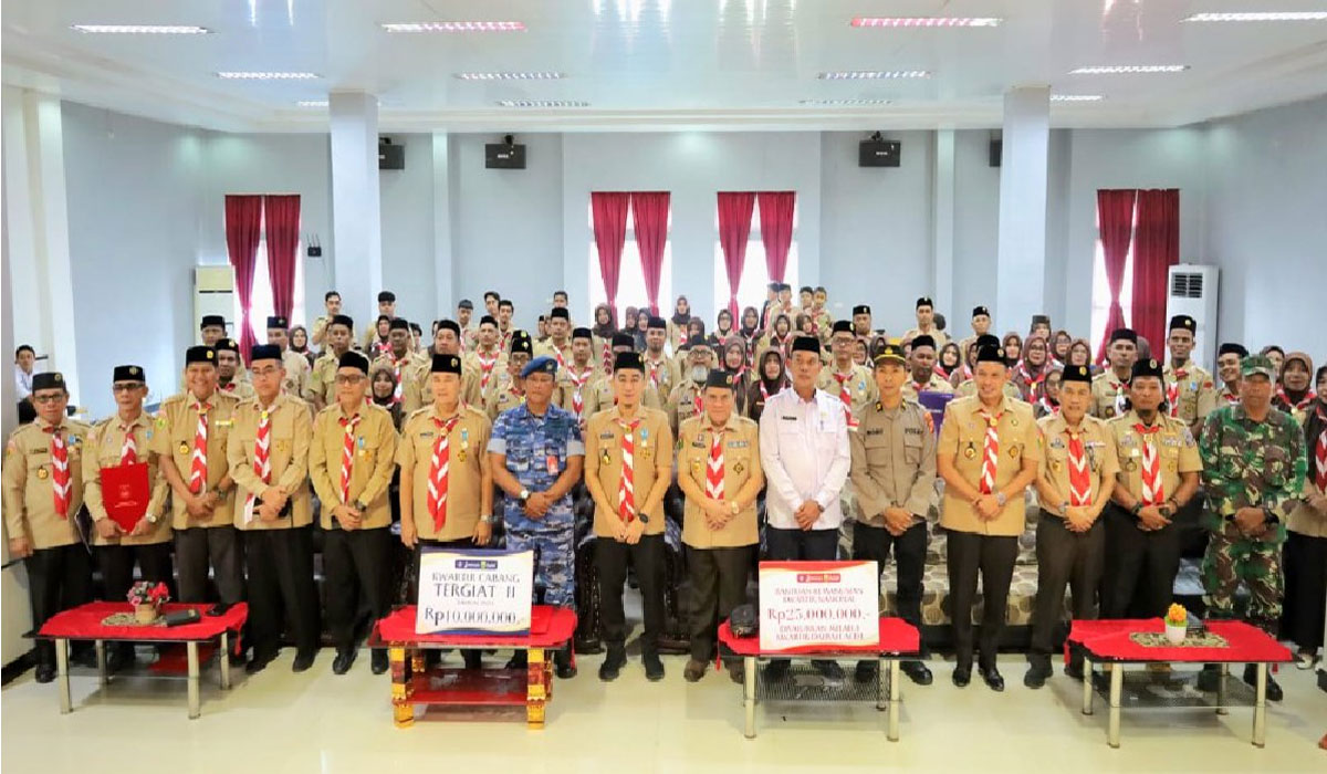 Aceh Barat Raih Kwarcab Tergiat II, Pemkab Tingkatkan Dukungan Untuk Pramuka